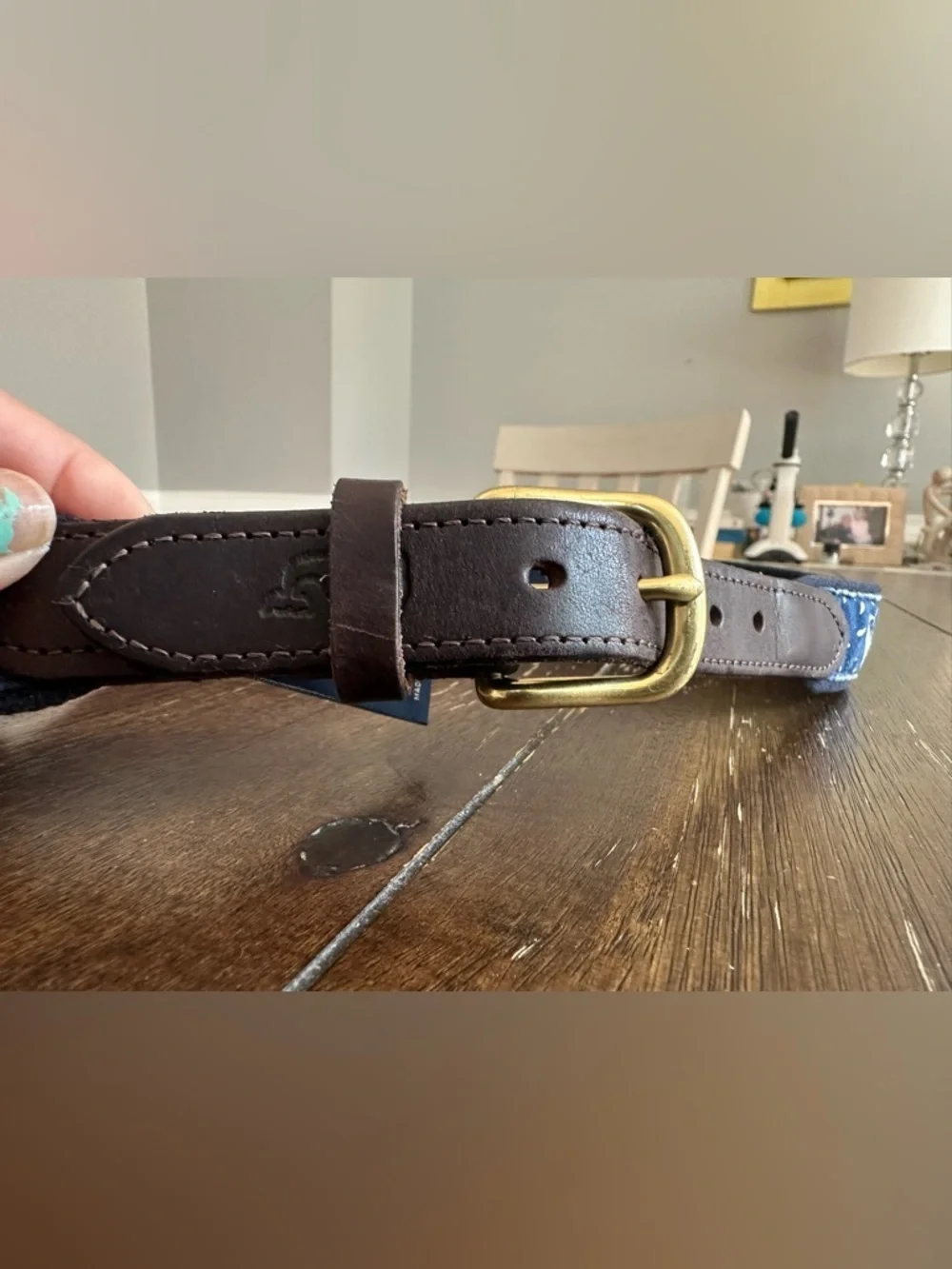 Vineyard vines belt